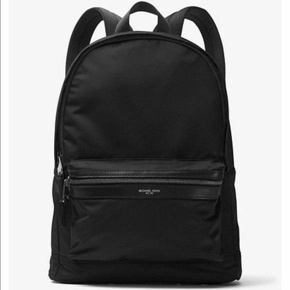 Michael Kors Black Kent nylon backpack - Picture 1 of 1